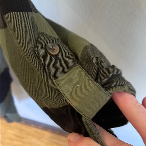 Maurices Plaid Open Front Flannel Cardigan - Picture 3 of 5